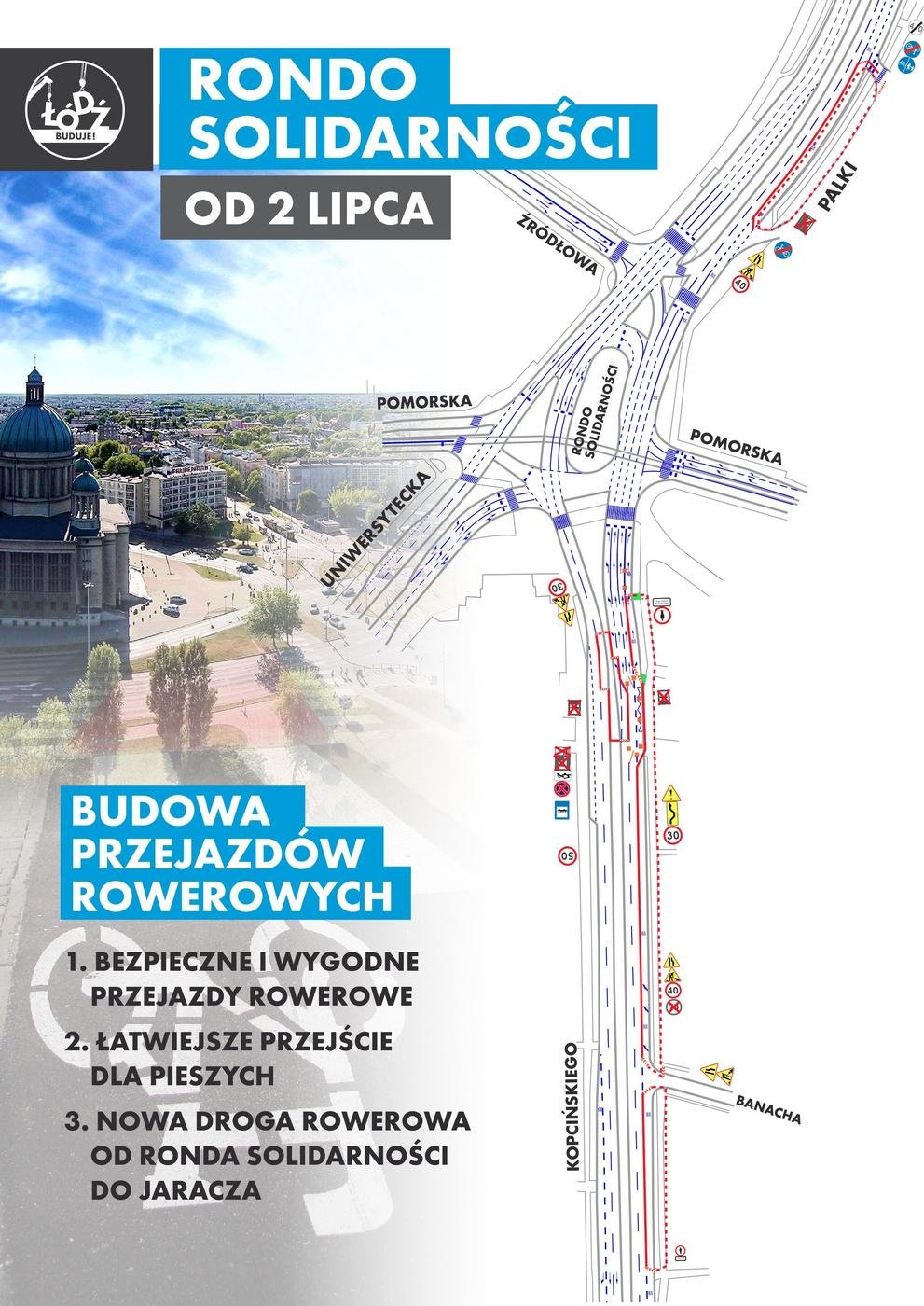 Organizacja ruchu w pierwszym etapie prac Organizacja ruchu w pierwszym etapie prac