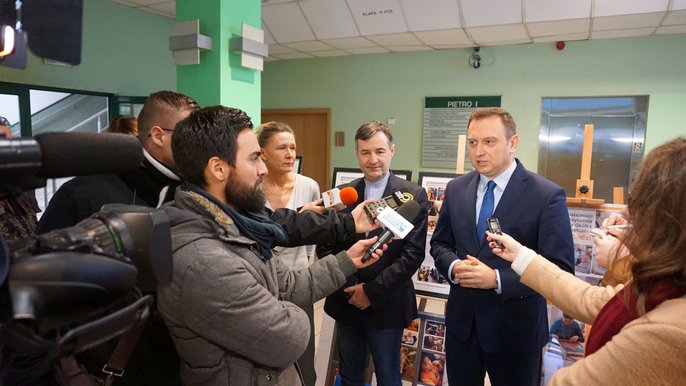 Konferencja prasowa dot. projektu Opiekuńcza Łódź Konferencja prasowa dot. projektu Opiekuńcza Łódź - fot. Monika Pawlak /UMŁ