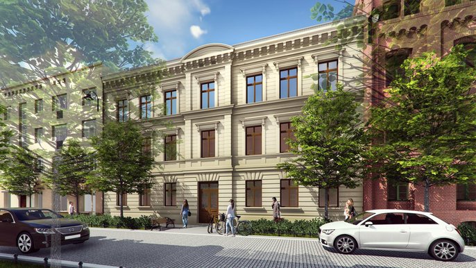 Gdańska po rewitalizacji - wizualizacja Gdańska po rewitalizacji - wizualizacja