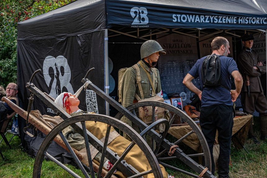 Stowarzyszenie Historyczne "Strzelcy Kaniowscy". Fot. P. Wacławiak, UMŁ. 