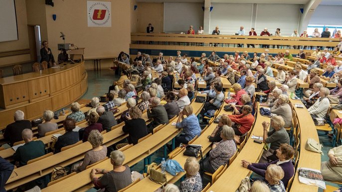 Z seniorami o Zielonym EXPO Z seniorami o Zielonym EXPO - fot. Stefan Brajter / UMŁ