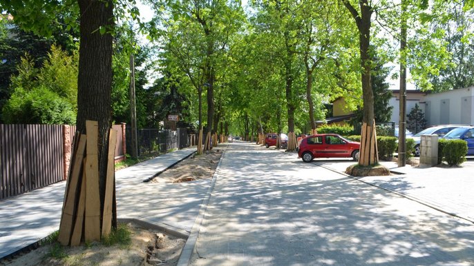 Ulica Raszyńska Ulica Raszyńska - fot. ZIM