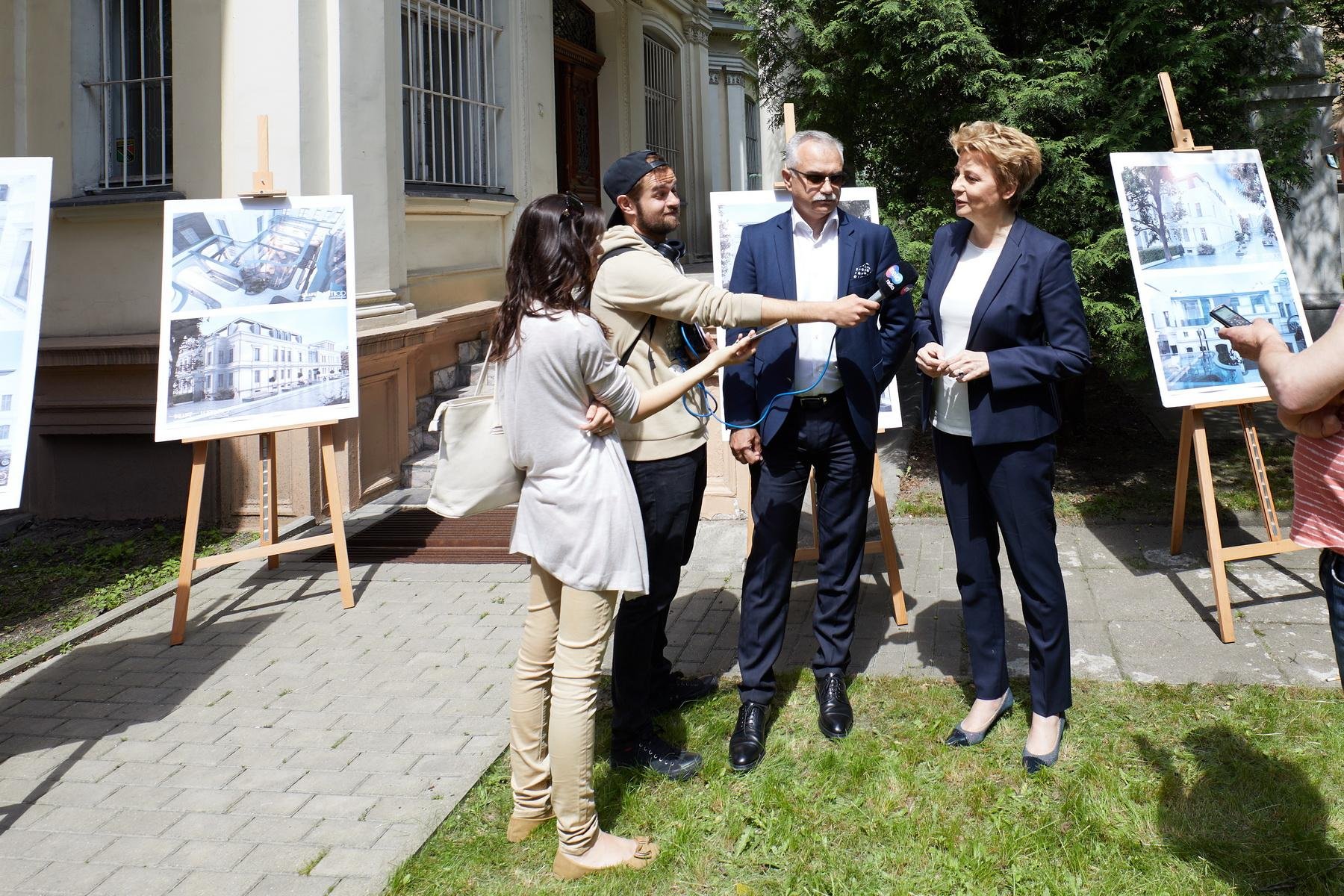 Wille przy ul. Moniuszki odzyskają blask. Powstaną tu biura, apartamenty i restauracje, fot. Sebastian Glapiński / UMŁ