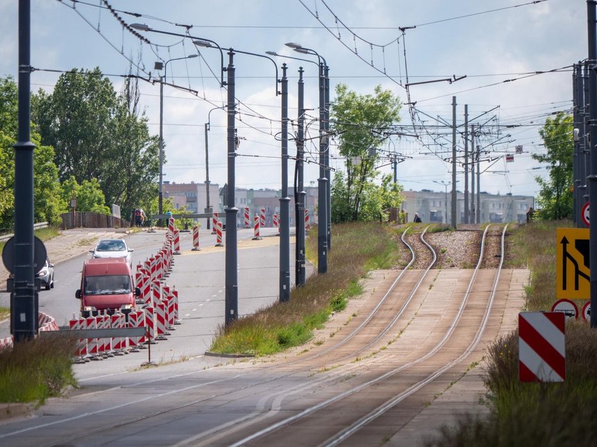 Po remoncie ul. Przybyszewskiego Śródmieście zostanie połączone z widzewskimi osiedlami nowoczesną linią tramwajową. fot. Stefan Brajter / UMŁ