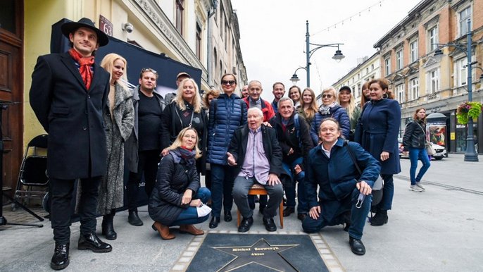 Odsłonięcie gwiazdy Michała Szewczyka Odsłonięcie gwiazdy Michała Szewczyka - fot. Paweł Łacheta / UMŁ