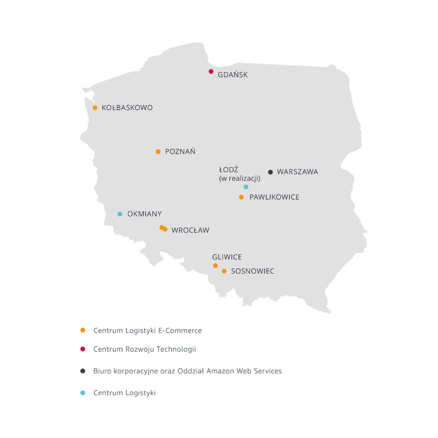 materiały firmy Amazon