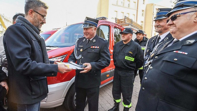 Nowy sprzęt dla strażaków z łódzkich OSP Nowy sprzęt dla strażaków z łódzkich OSP - fot. Paweł Łacheta / UMŁ