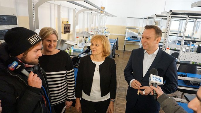 Ponad 13 mln zł z Unii Europejskiej dla łódzkich szkół zawodowych: na nowe wyposażenie, staże i specjalistyczne szkolenia dla uczniów - fot. Monika Pawlak / UMŁ