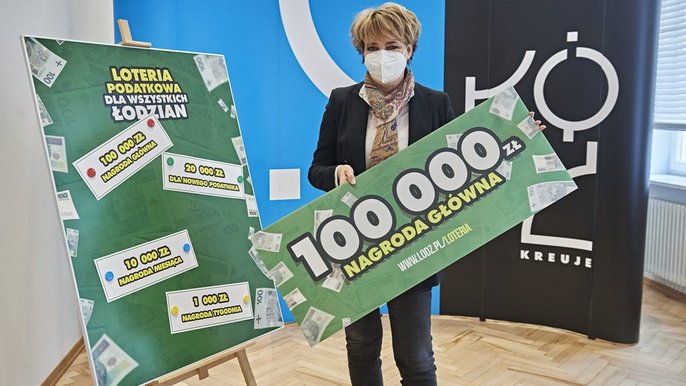 Prezydent Miasta Hanna Zdanowska na konferencji prasowej Prezydent Miasta Hanna Zdanowska na konferencji prasowej
