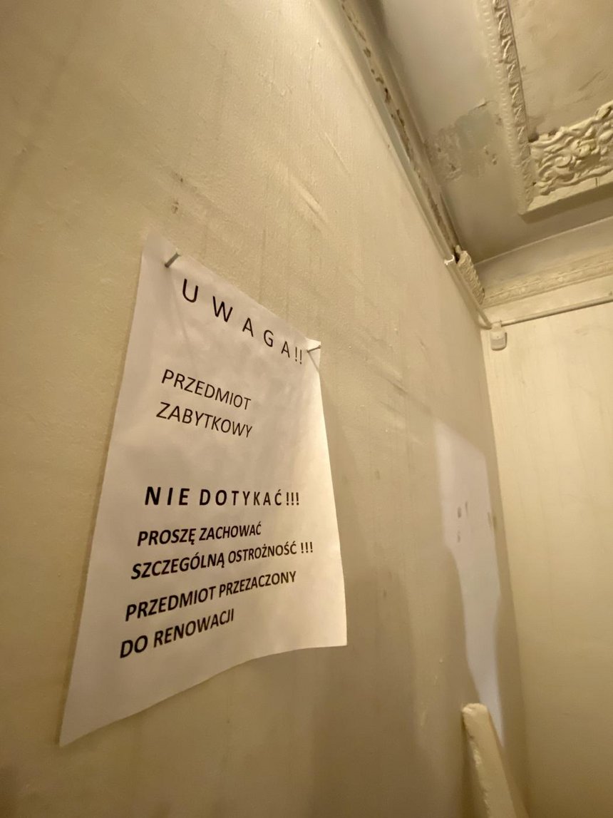 Zabytkowe detale architektonicznej w kamienicy przy ul. Gdańskiej 1 fot. Stefan Brajter / UMŁ