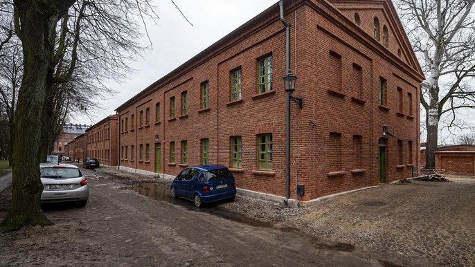 W lutym 2020 roku miasto oddało do użytkowania budynek przy ulicy Księży Młyn 10. W lutym 2020 roku miasto oddało do użytkowania budynek przy ulicy Księży Młyn 10. - fot. Stefan Brajter