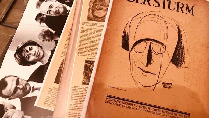 Wystawę "Ekspresje Wolności. Bunt i Jung Idysz – wystawa, której nie było…" można oglądać w Muzeum Miasta Łodzi do 29 września 2019 roku. - fot. Małgorzata Leoffler