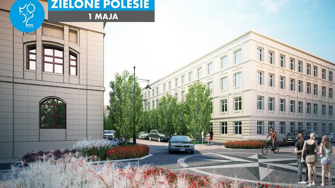 Zielone Polesie, al. 1 Maja Zielone Polesie, al. 1 Maja - UMŁ