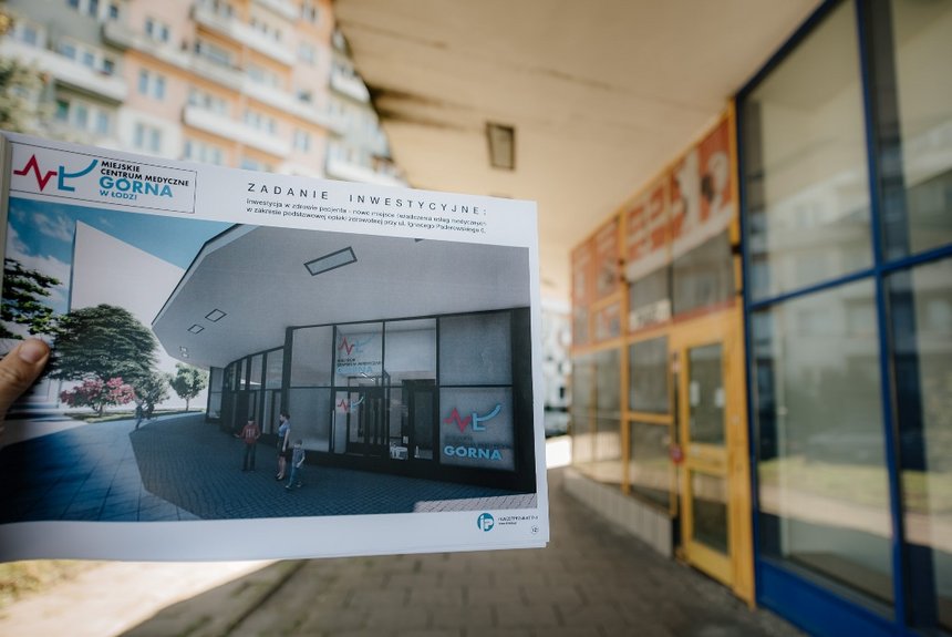 Pawilon handlowo-usługowy, tzw. Kapelusz pana Anatola przed modernizacją fot. Radosław Żydowicz / UMŁ