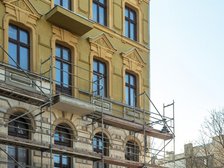 Odnowiona fasada kamienicy przy ul. Rewolucji 1905 roku nr 29 fot. Stefan Brajter / UMŁ