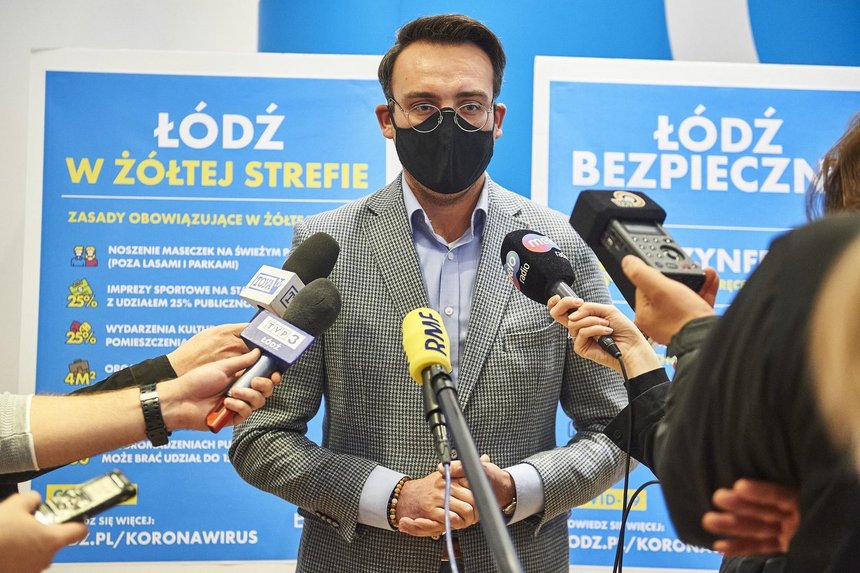 Piotr Bors, dyrektor Departamentu Pracy, Edukacji i Kultury UMŁ fot. Radosław Jóźwiak / UMŁ