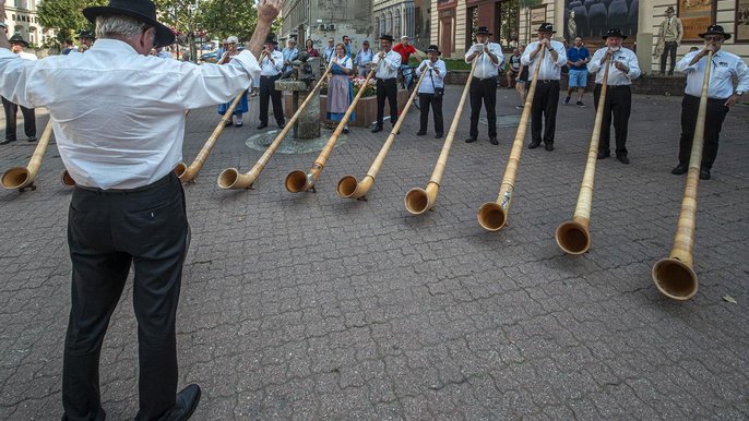Wielki Koncert Przyjaźni pomiędzy Polską, a Szwajcarią - fot. Stefan Brajter / UMŁ