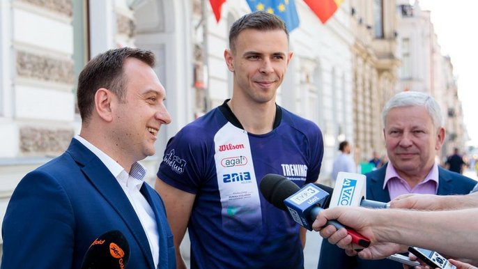 Tomasz Trela i Mariusz Wlazły Tomasz Trela i Mariusz Wlazły - fot. Sebastian Glapiński / UMŁ