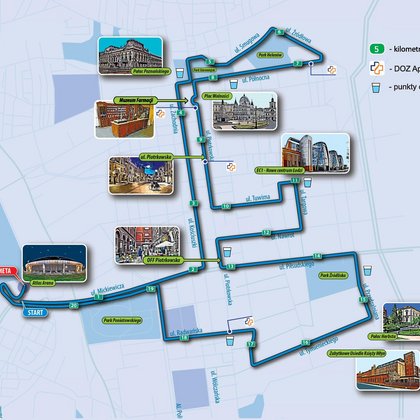 Trasa półmaratonu