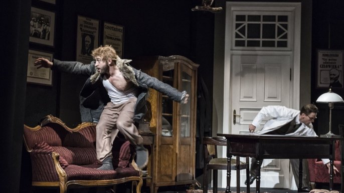 Spektakl "Psie serce" - mat. prasowe