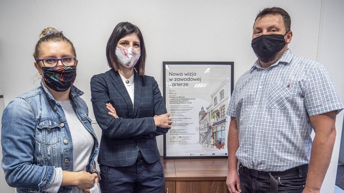 Ewa Żuber, Malwina Graczykowska i Radosław Grzelewski Ewa Żuber, Malwina Graczykowska i Radosław Grzelewski