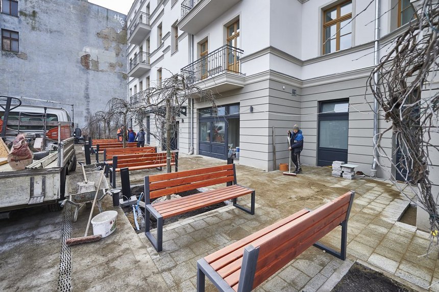 Inwestycja przy ul. Kilińskiego 39 fot. Radosław Jóźwiak / UMŁ