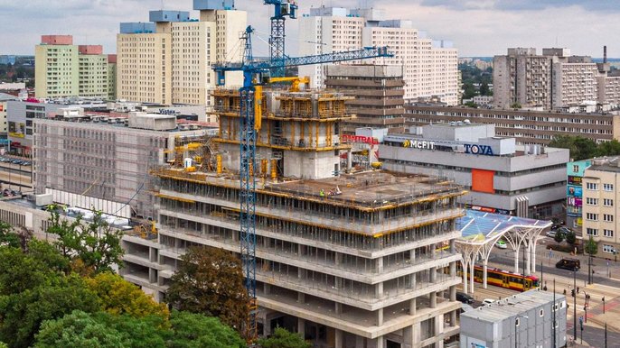 W Łodzi trwa boom w sektorze budownictwa biurowego i mieszkaniowego W Łodzi trwa boom w sektorze budownictwa biurowego i mieszkaniowego - mat. arch. UMŁ