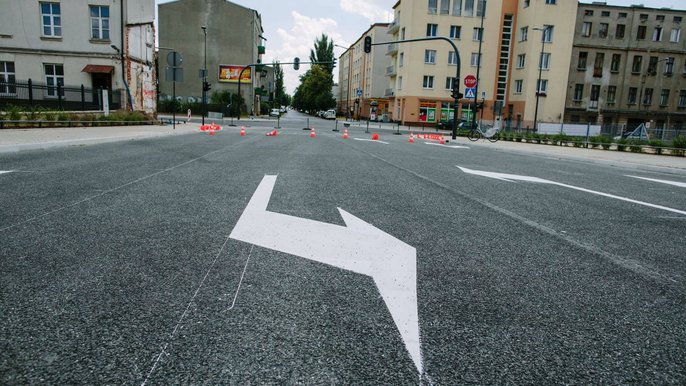 Z początkiem sierpnia ul. Wierzbowa będzie otwarta dla ruchu - fot. UMŁ