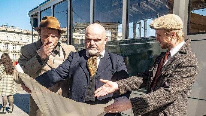 Aleksego Rżewskiego podczas inscenizacji historycznych grał Sławomir Macias - Foto: archiwum UMŁ