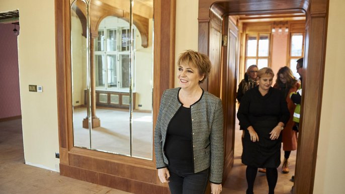 Z ruiny w perełkę. Pałac Steinertów wrócił do czasów świetności Z ruiny w perełkę. Pałac Steinertów wrócił do czasów świetności - fot. Radosław Jóźwiak / UMŁ