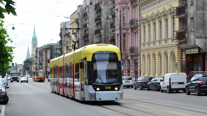 Tramwaj na Piotrkowskiej - ZDiT