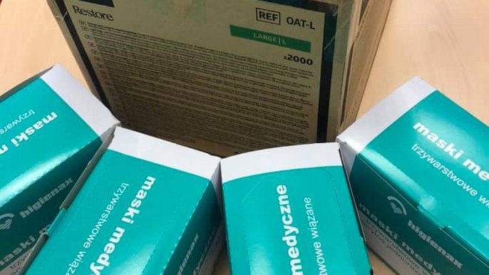 Już kolejny raz firma Uniq Logistic dostarczyła zapas rękawiczek oraz maseczek do szpitala miejskiego im Jonschera. Już kolejny raz firma Uniq Logistic dostarczyła zapas rękawiczek oraz maseczek do szpitala miejskiego im Jonschera.