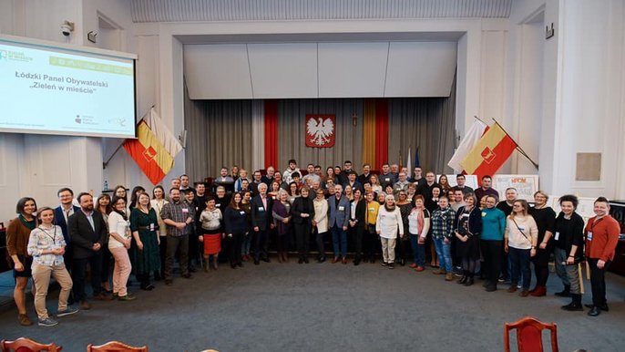 Spotkanie Łódzkiego Panelu Obywatelskiego "Zieleń w mieście" - fot. UMŁ