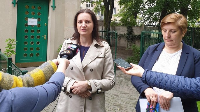 Wiceprezydent Łodzi Małgorzata Moskwa-Wodnicka i dyrektor Wydziału Edukacji UMŁ Berenika Bardzka. Wiceprezydent Łodzi Małgorzata Moskwa-Wodnicka i dyrektor Wydziału Edukacji UMŁ Berenika Bardzka. - fot. UMŁ