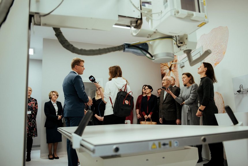 W poradni należącej do Miejskiego Centrum Medycznego Górna przy ul. Rzgowskiej 170 otwarto nowoczesną pracownię rentgenowską. fot. Radosław Żydowicz