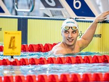 jan kałusowski po wyścigu w basenie