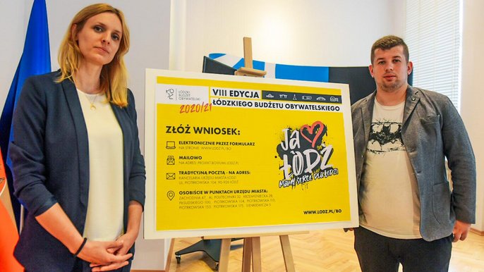 Katarzyna Dyzio, z-ca dyr. Biura do Spraw Partycypacji Społecznej UMŁ i Damian Raczkowski – przewodniczący komisji ds. budżetu obywatelskiego Katarzyna Dyzio, z-ca dyr. Biura do Spraw Partycypacji Społecznej UMŁ i Damian Raczkowski – przewodniczący komisji ds. budżetu obywatelskiego - fot. Paweł Łacheta / UMŁ