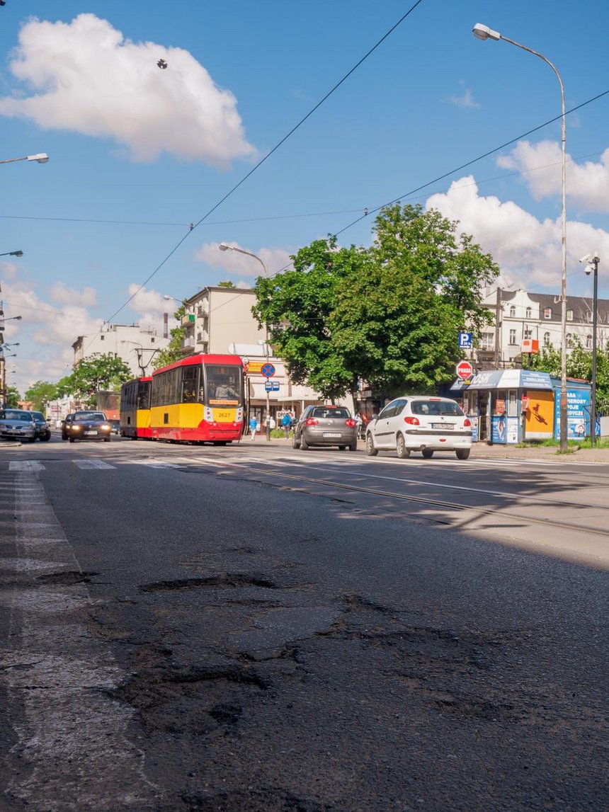 Po remoncie ul. Przybyszewskiego Śródmieście zostanie połączone z widzewskimi osiedlami nowoczesną linią tramwajową. fot. Stefan Brajter / UMŁ