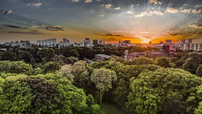 Park Źródliska z lotu ptaka Park Źródliska z lotu ptaka - fot. Archiwum UMŁ