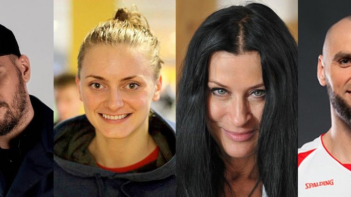 O.S.T.R., Aleksandra Urbańczyk, Joanna Woś, Marcin Gortat O.S.T.R., Aleksandra Urbańczyk, Joanna Woś, Marcin Gortat
