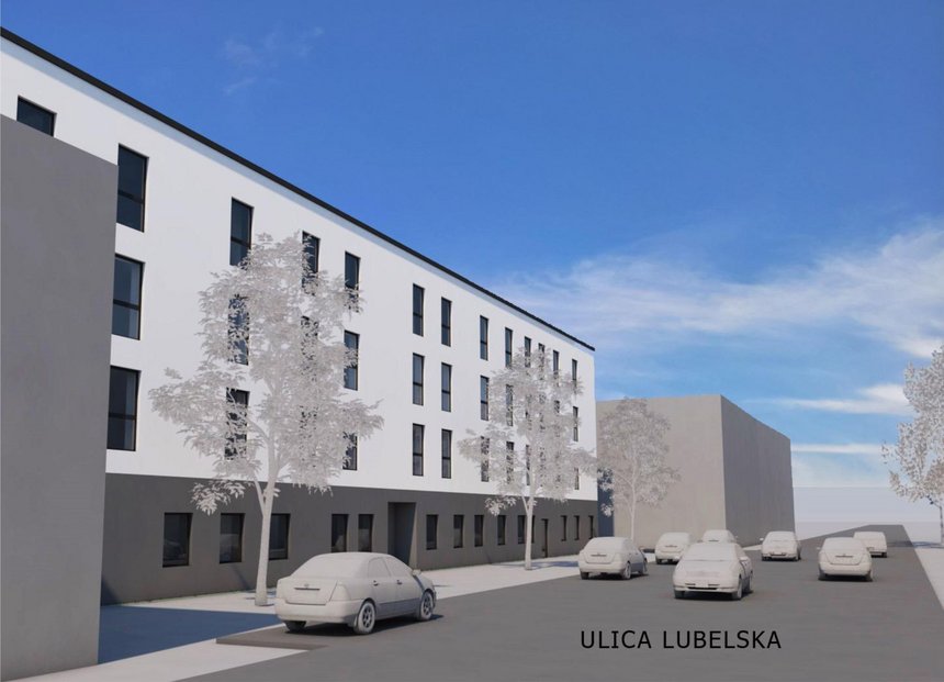 Blok przy ul. Lubelskiej 9/11 (wizualizacja)
