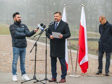 Dyrektor IPN - oddziału łódzkiego Karol Piskorski. Fot. P. Wacławiak, UMŁ. 