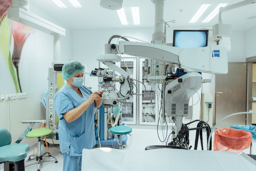 Okulistyka właśnie wzbogaciła się o nową aparaturę wartą prawie 150 tys. zł fot. Radosław Żydowicz / UMŁ