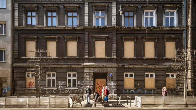 Wkrótce rozpocznie się remont zabytkowej kamienicy przy ul. Gdańskiej 1 Wkrótce rozpocznie się remont zabytkowej kamienicy przy ul. Gdańskiej 1 - fot. Stefan Brajter / UMŁ