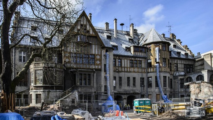 Rozpoczął się remont pałacu Steinertów Rozpoczął się remont pałacu Steinertów - fot. Radosław Jóźwiak / UMŁ
