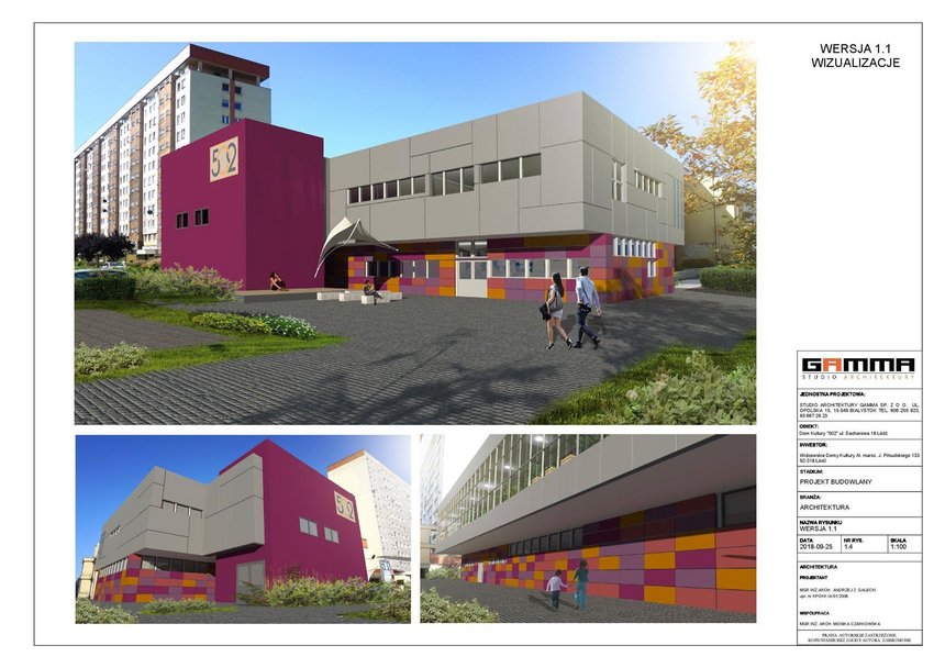 studio architektoniczne "Gamma" wizualizacja