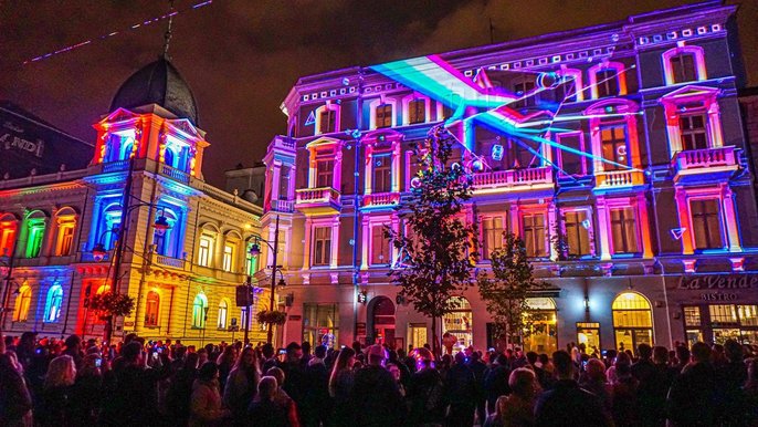 Light.Move.Festival. 2019 odwiedziło 850 tys. osób Light.Move.Festival. 2019 odwiedziło 850 tys. osób - mat. UMŁ