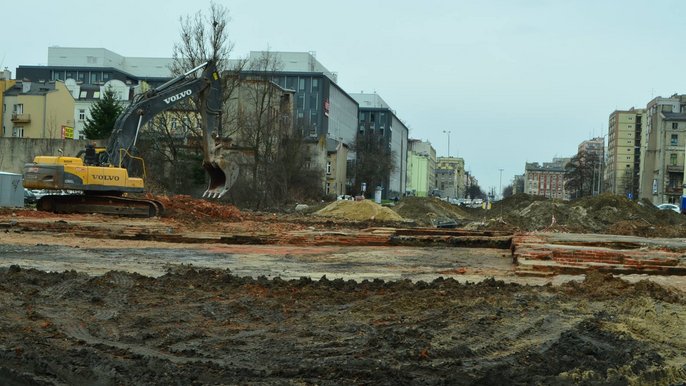 Fundamenty dawnych zabudowań Fundamenty dawnych zabudowań - fot. ZIM