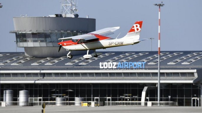 Stary terminal na łódzkim lotnisku zyskał nowe życie 