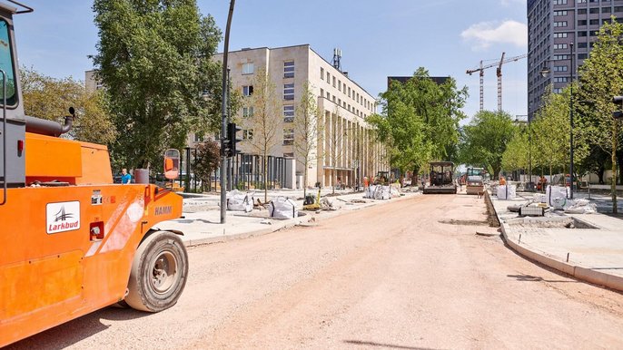 Prace są na ostatniej prostej Prace są na ostatniej prostej - fot. Sebastian Glapiński / UMŁ